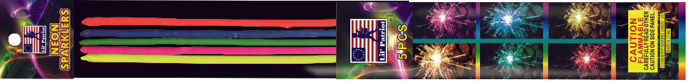 20" Neon Sparklers (Metal)