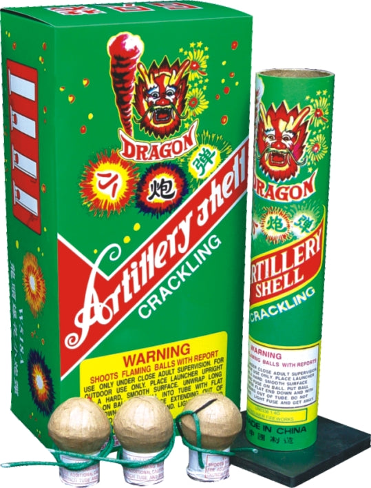 Artillery Shell, Crackling (green box)