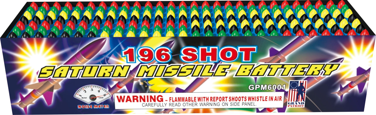 Saturn Missile Battery - 196 shot COLOR