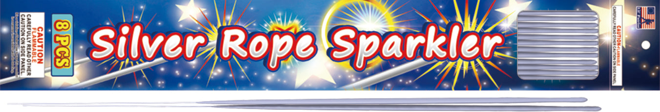 Silver Rope Sparkler