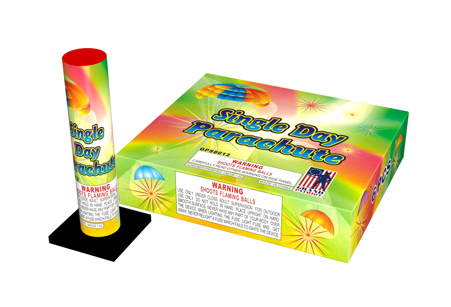 Parachute, Single Day