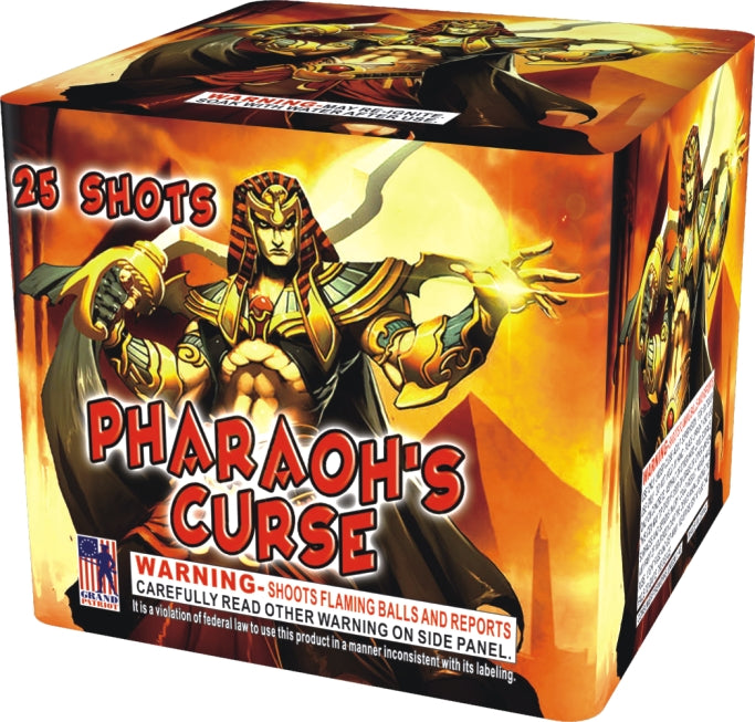 Pharaoh S Curse 25 Shot Garrett S Fireworks Wholesale Store