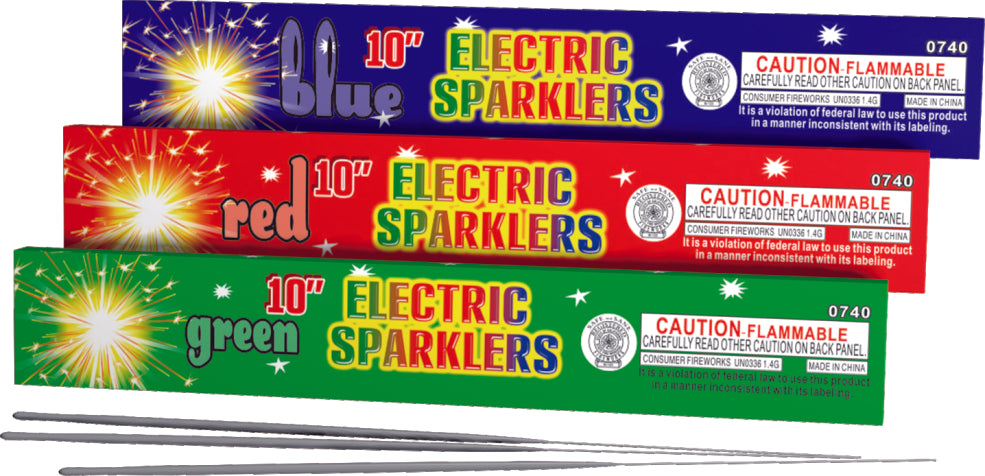 10" Electric Sparklers