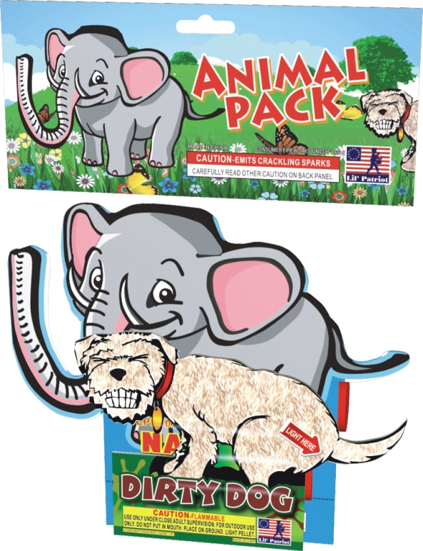 Animal Pack (Dirty Dog & Naughty Elephant)