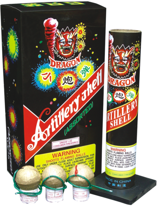 Artillery Shell, Assorted (black box)