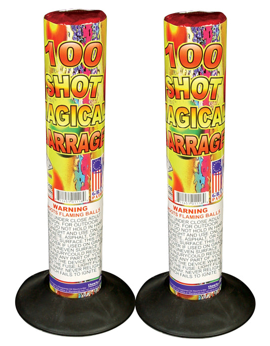 Magical Barrage, 100 shot