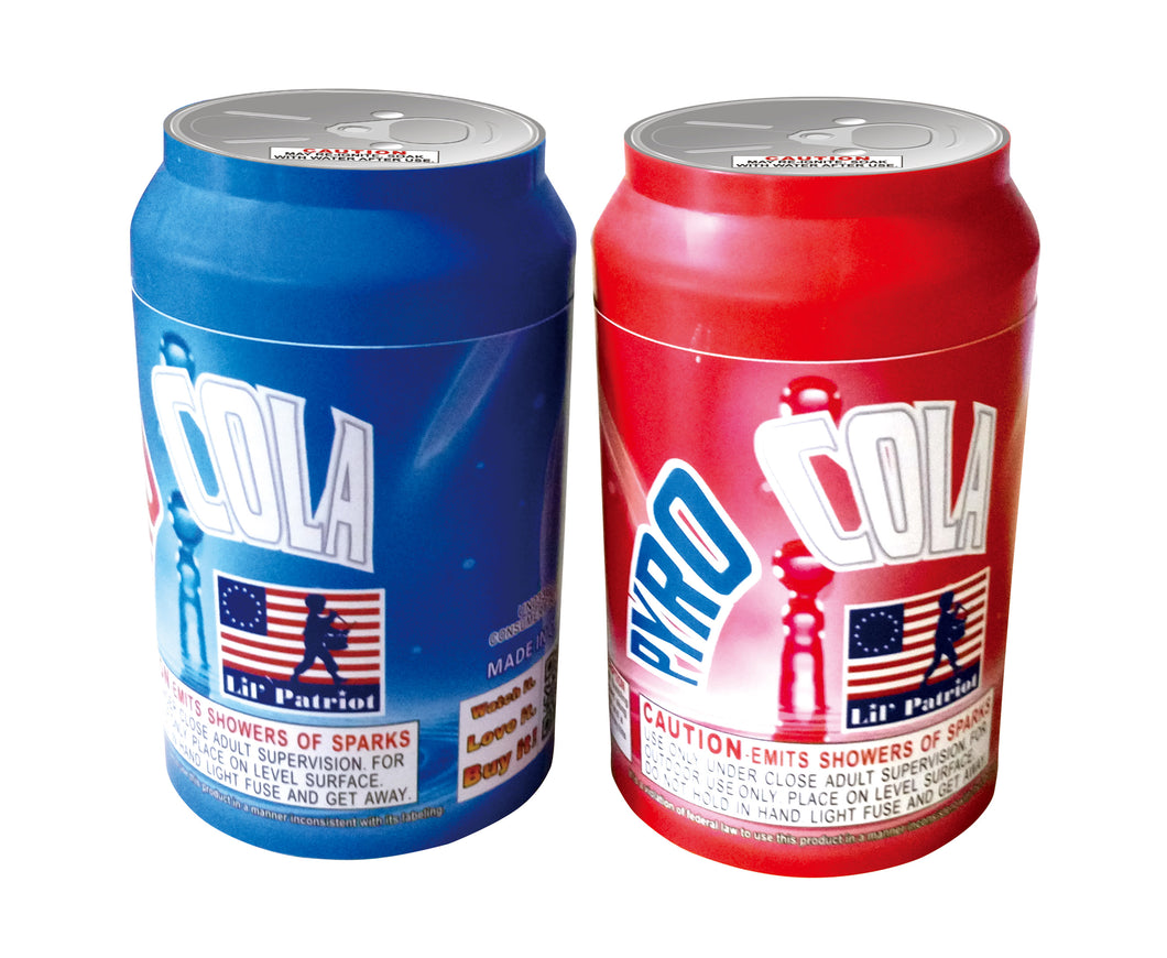 Pyro Cola (Red and Blue)